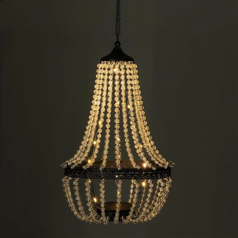 Solar Hanging Lantern Chandelier 28